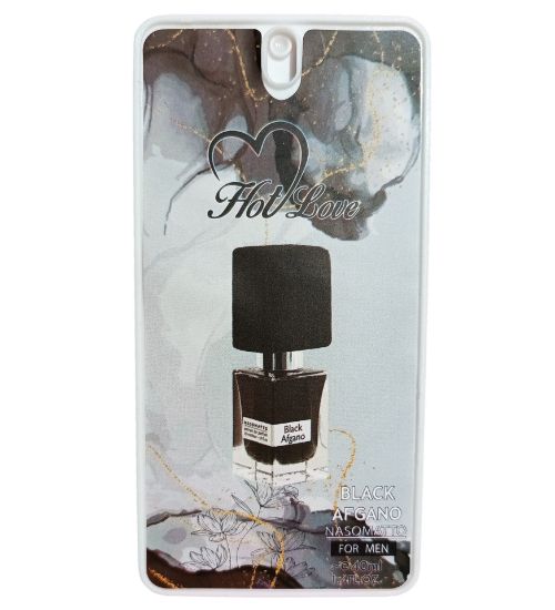 عطر جیبی مردانه مدل Black Afgano حجم 40 میل هات لاو