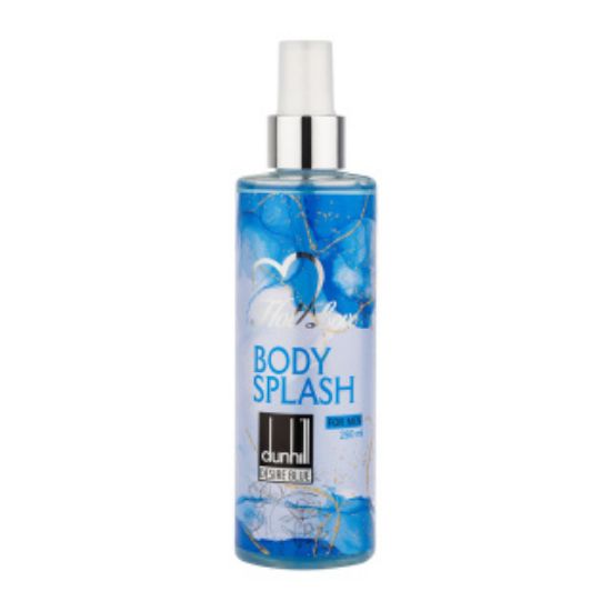 بادی اسپلش مردانه هات لاو مدل Dunhill Desire Blue حجم 260 میلی لیتر